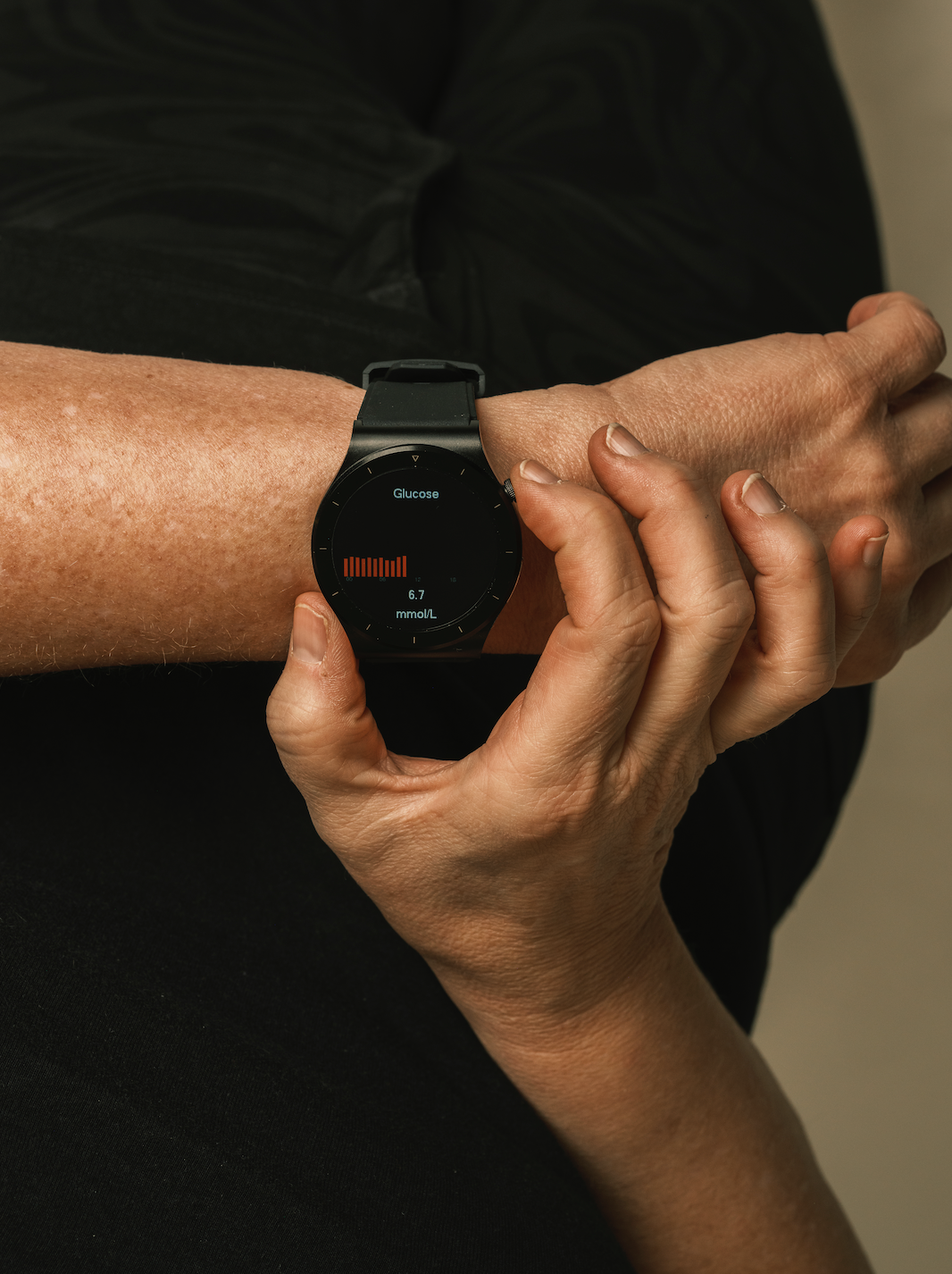 mymonX Original Smart Wearable Glucosing Health Vitals tracker